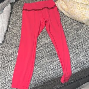 hot pink lulu align leggings